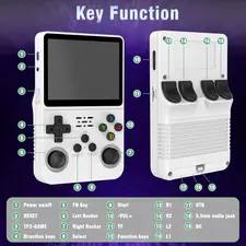 R36S Retro Handheld Video Game Console - 128 GB - White  for sale in Emirates from Games2all