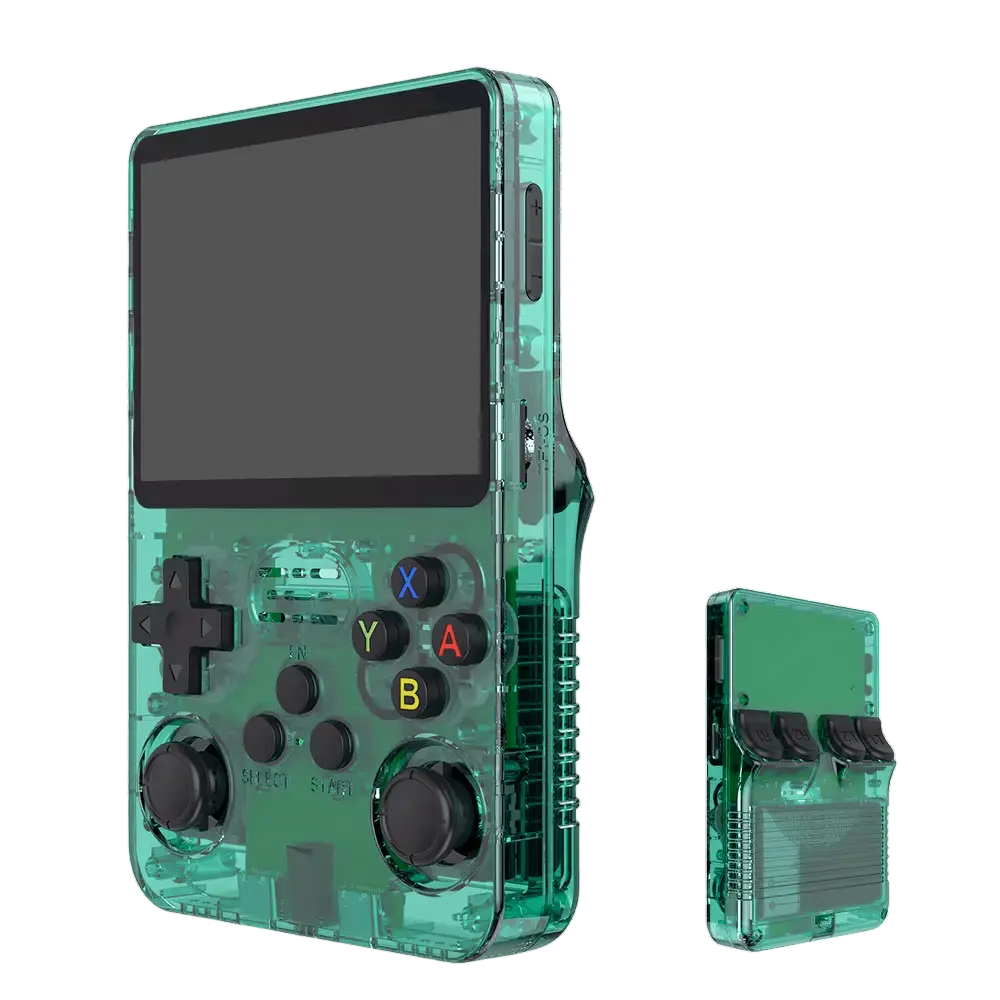 R36S Retro Handheld Video Game Console - 128 GB - Green  for sale in Emirates from Games2all