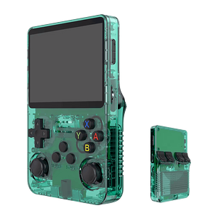 جهاز تشغيل ألعاب الفيديو الرقمية محمول باليد - 128 جيجا - أخضر