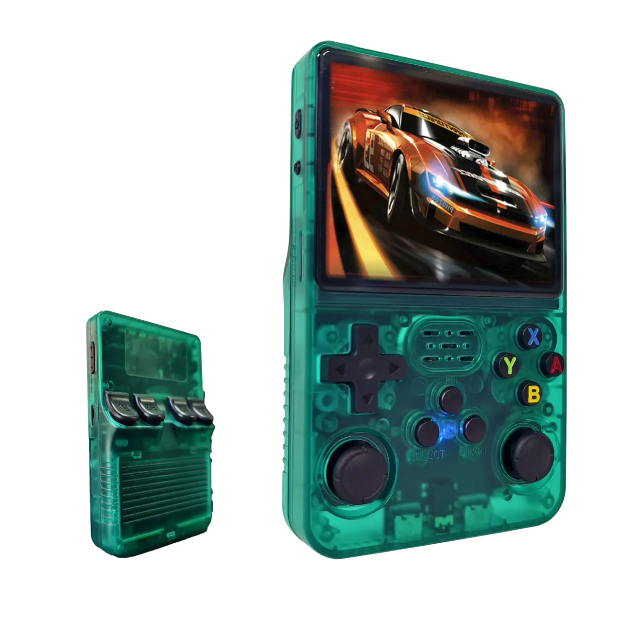 R36S Retro Handheld Video Game Console - 128 GB - Green  for sale in Emirates from Games2all