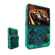 R36S Retro Handheld Video Game Console - 128 GB - Green  for sale in Emirates from Games2all