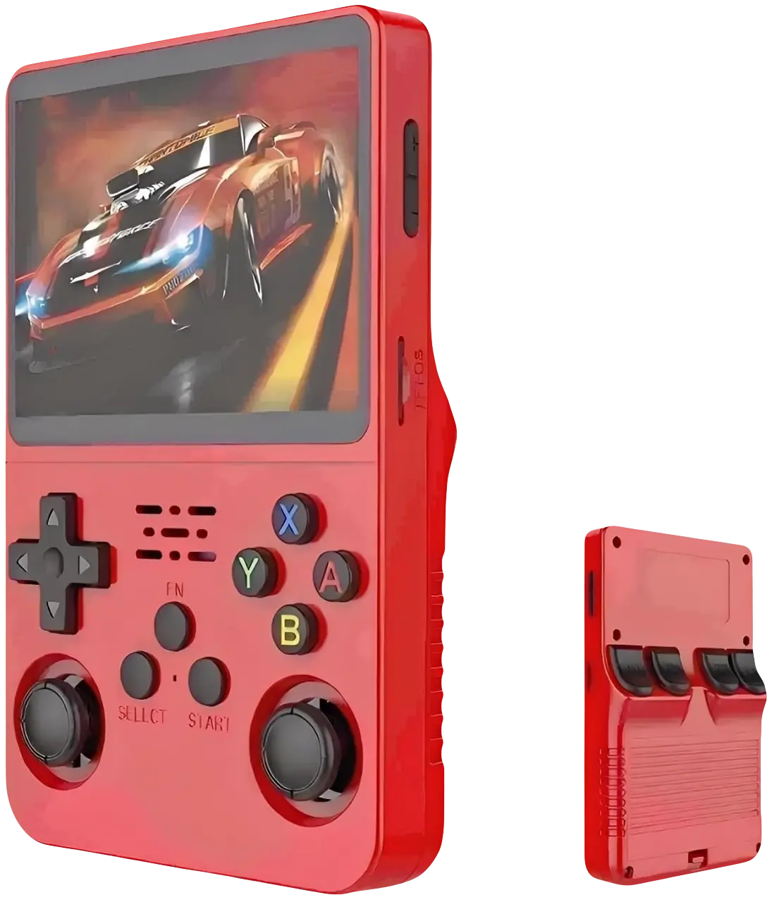 R36S Retro Handheld Video Game Console - 128 GB - Red  for sale in Emirates from Games2all