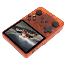 R36S Retro Handheld Video Game Console - 128 GB - Orange   for sale in Emirates from Games2all