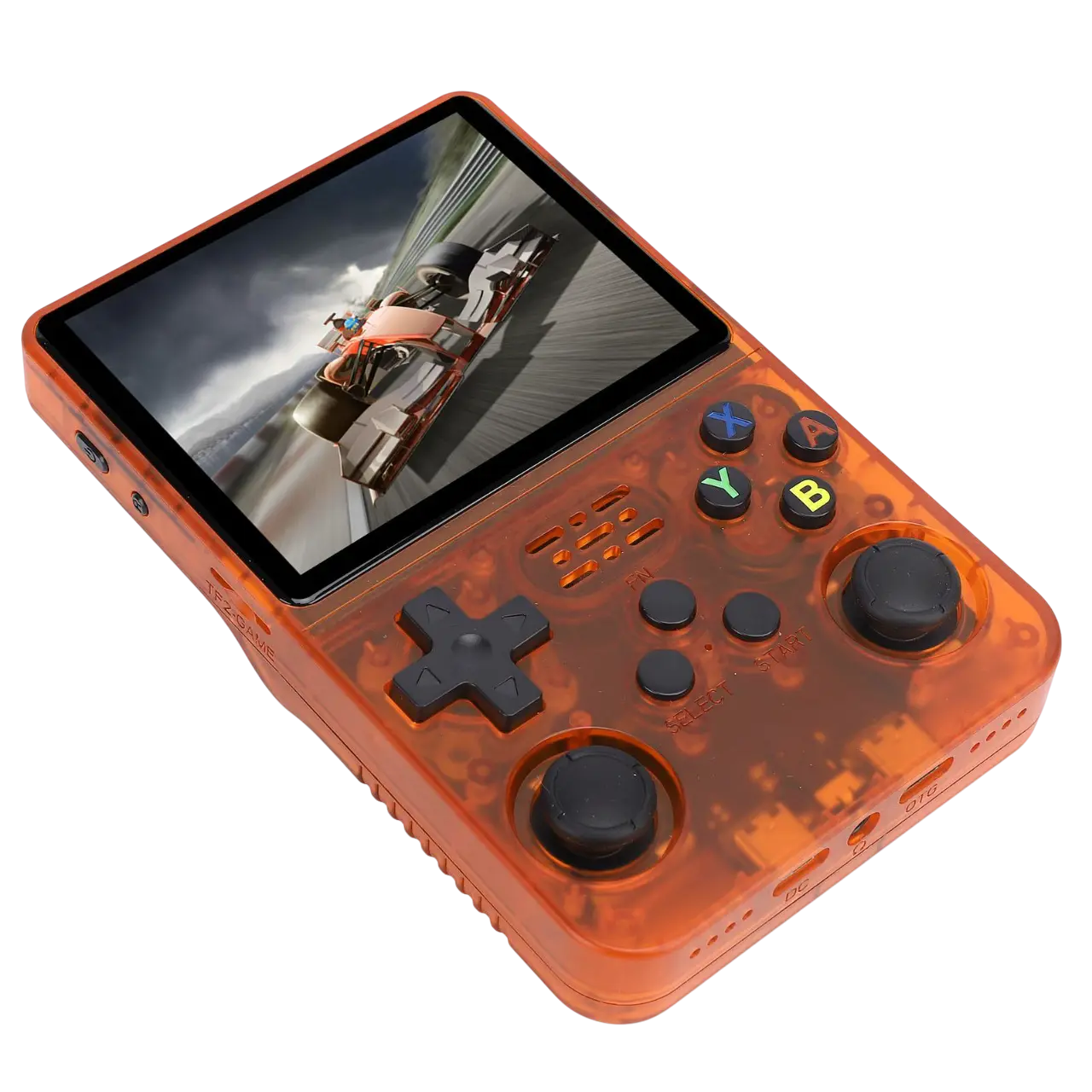 R36S Retro Handheld Video Game Console - 128 GB - Orange   for sale in Emirates from Games2all