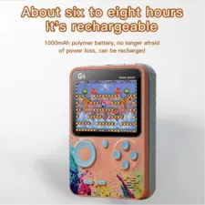 G5 Retro Handheld Video Game Console 500-in-1 Mini With Wire Controller - Colorful Pink  for sale in Emirates from Games2all