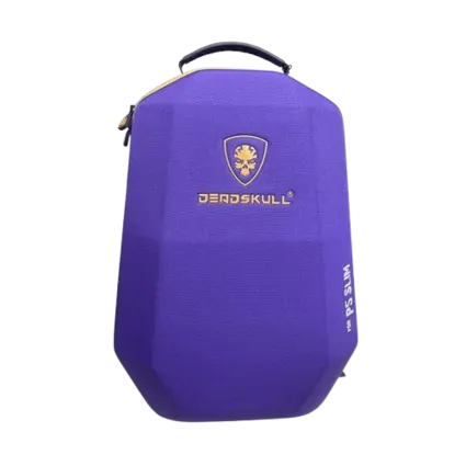 Deadskull BackPack Bag Case for PS5 Slim Console - Purple