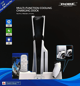 Dobe Cooling Stand with Charging Station for PS5 (Universal) - White