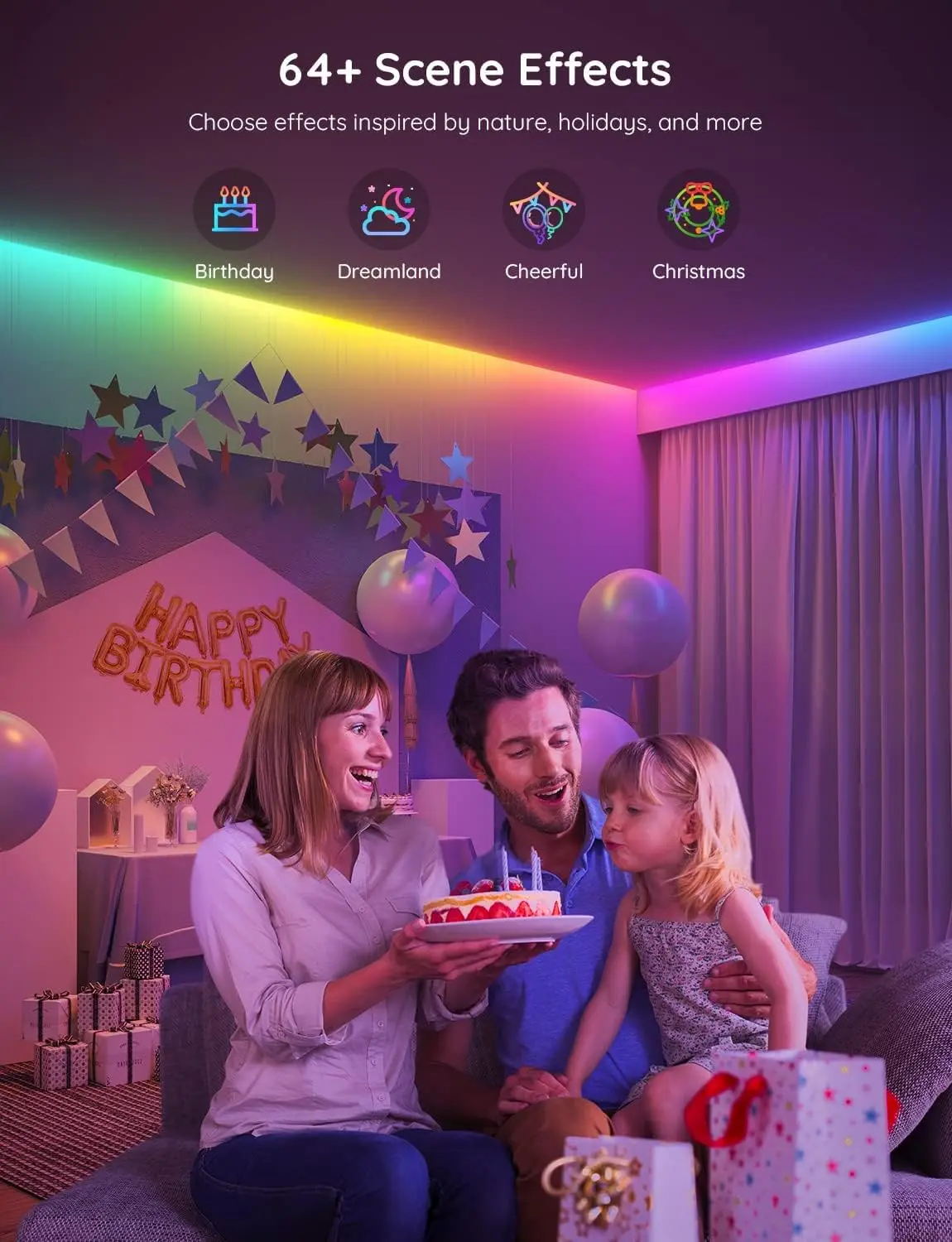 Govee H612A RGBIC Wi-Fi + Bluetooth LED Strip Lights With Protective Coating - 5M  for sale in Emirates from Games2all