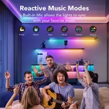 Govee H612A RGBIC Wi-Fi + Bluetooth LED Strip Lights With Protective Coating - 5M  for sale in Emirates from Games2all