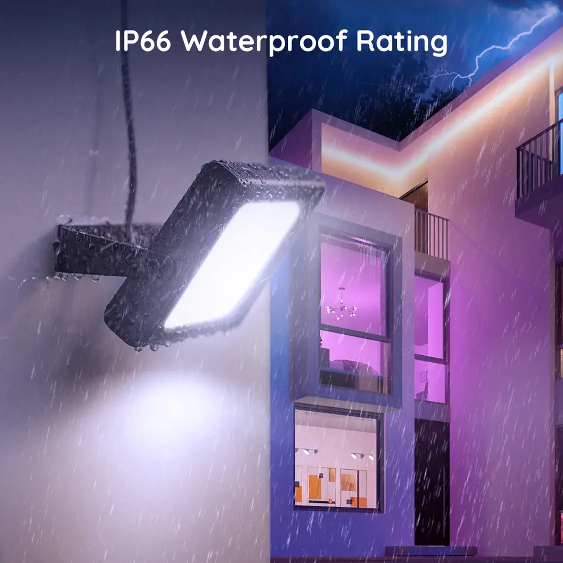 Govee H7060 LED Smart Flood Lights - 4Packs  for sale in Emirates from Games2all