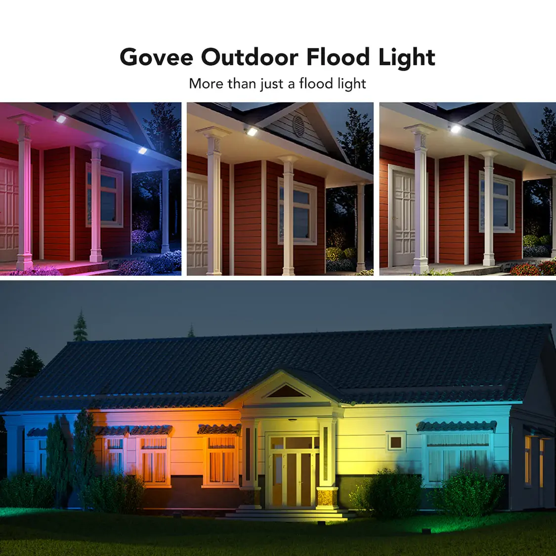 Govee H7060 LED Smart Flood Lights - 4Packs  for sale in Emirates from Games2all