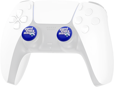 Grand Theft Auto Thumb Grips - Blue