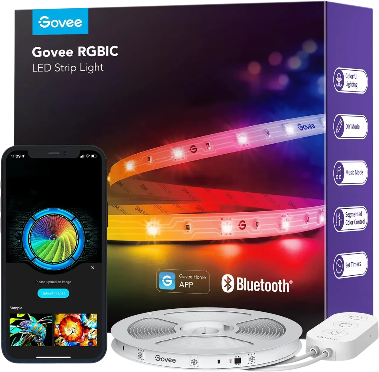 Govee H619A LED Strip Lights With Protective Coating - 5M  for sale in Emirates from Games2all