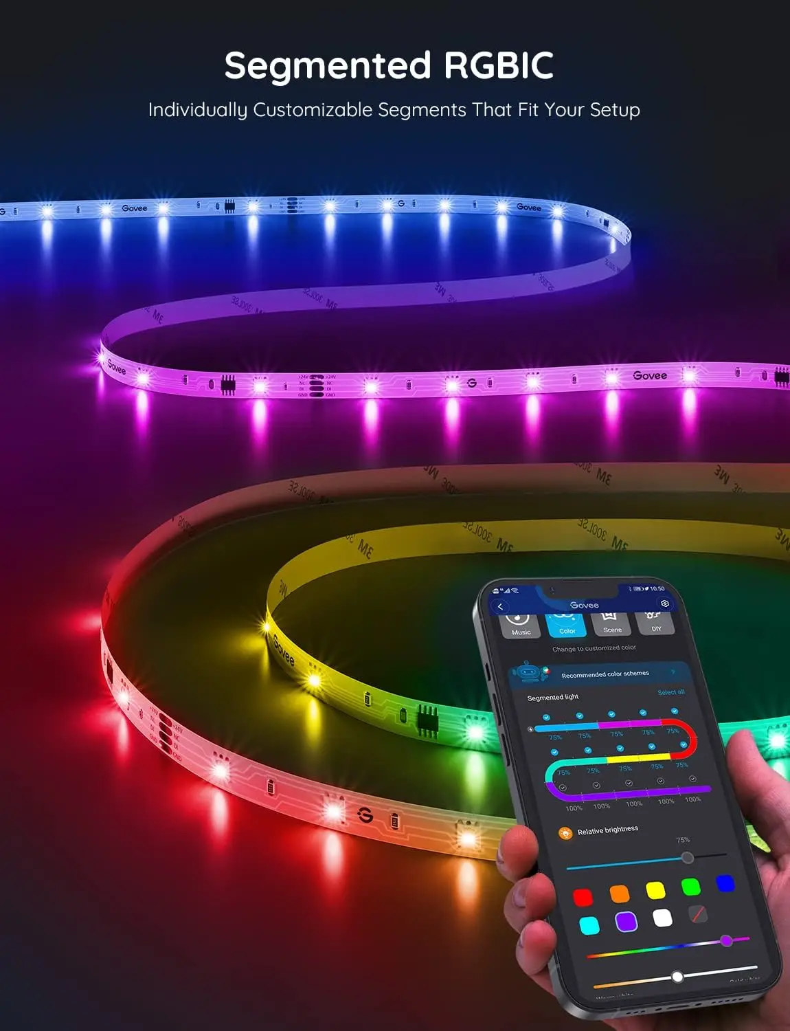 Govee H619A LED Strip Lights With Protective Coating - 5M  for sale in Emirates from Games2all