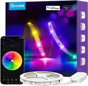 شريط إضاءة H618A بألوان أر جي بي من جوفي - 5 متر