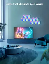 Govee H6066 Glide Hexa Pro LED Light Panels - 10PCS   for sale in Emirates from Games2all