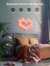 Govee H6066 Glide Hexa Pro LED Light Panels - 10PCS   for sale in Emirates from Games2all