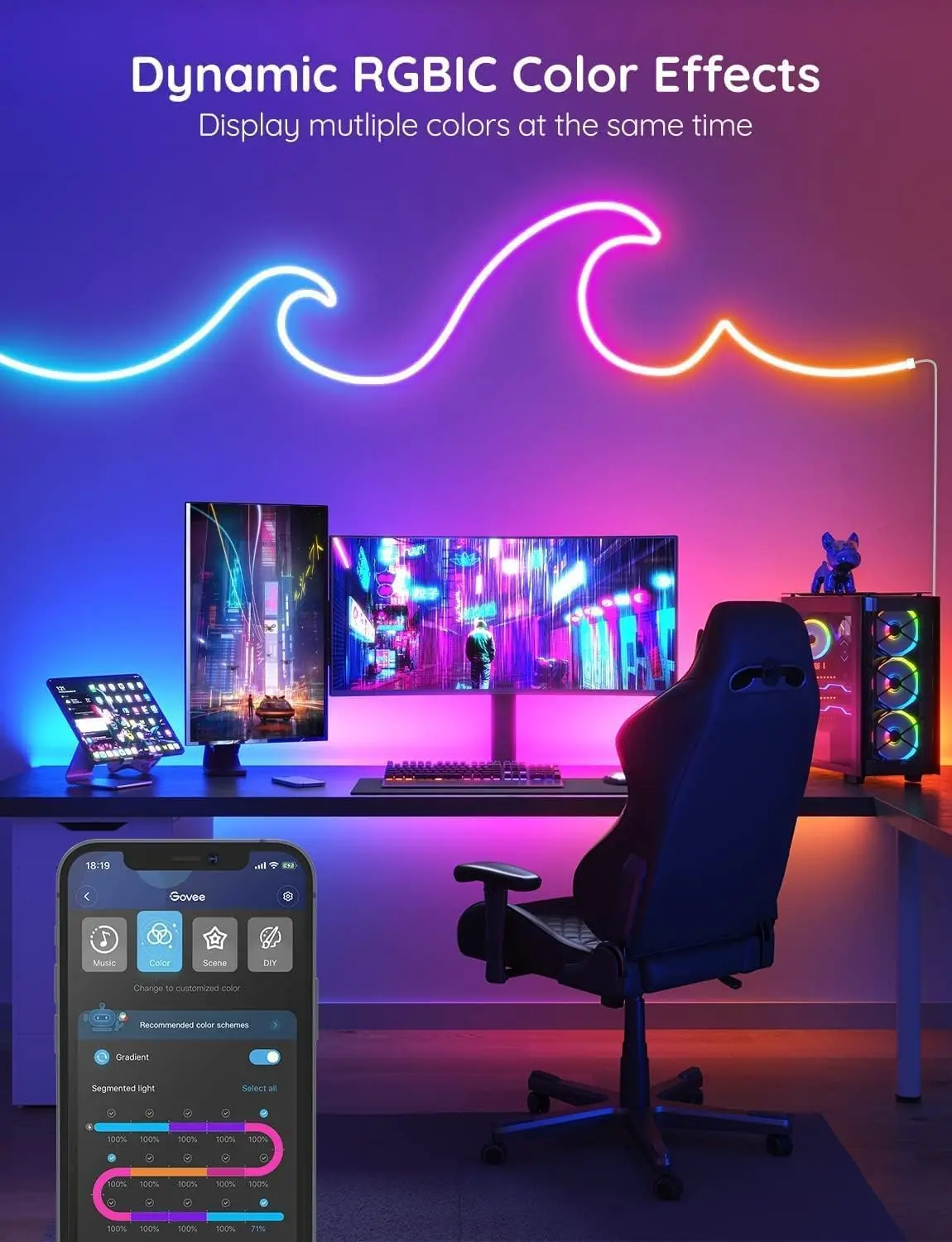 Govee H61A2 Neon LED Strip Light - 5M   for sale in Emirates from Games2all