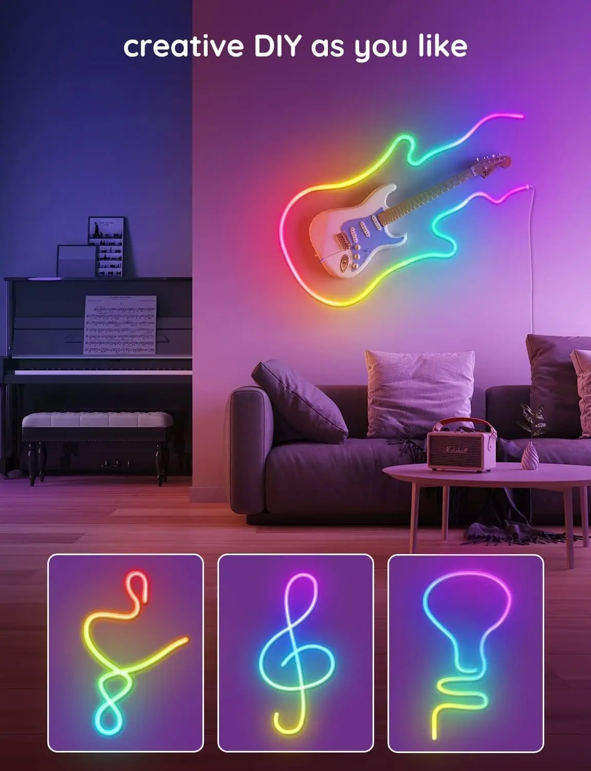 Govee H61A2 Neon LED Strip Light - 5M   for sale in Emirates from Games2all