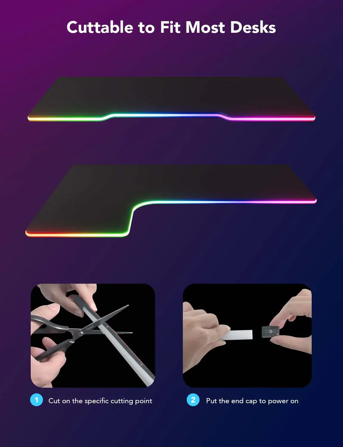 Govee H61C3 Neon Gaming Table Light - 3M  for sale in Emirates from Games2all