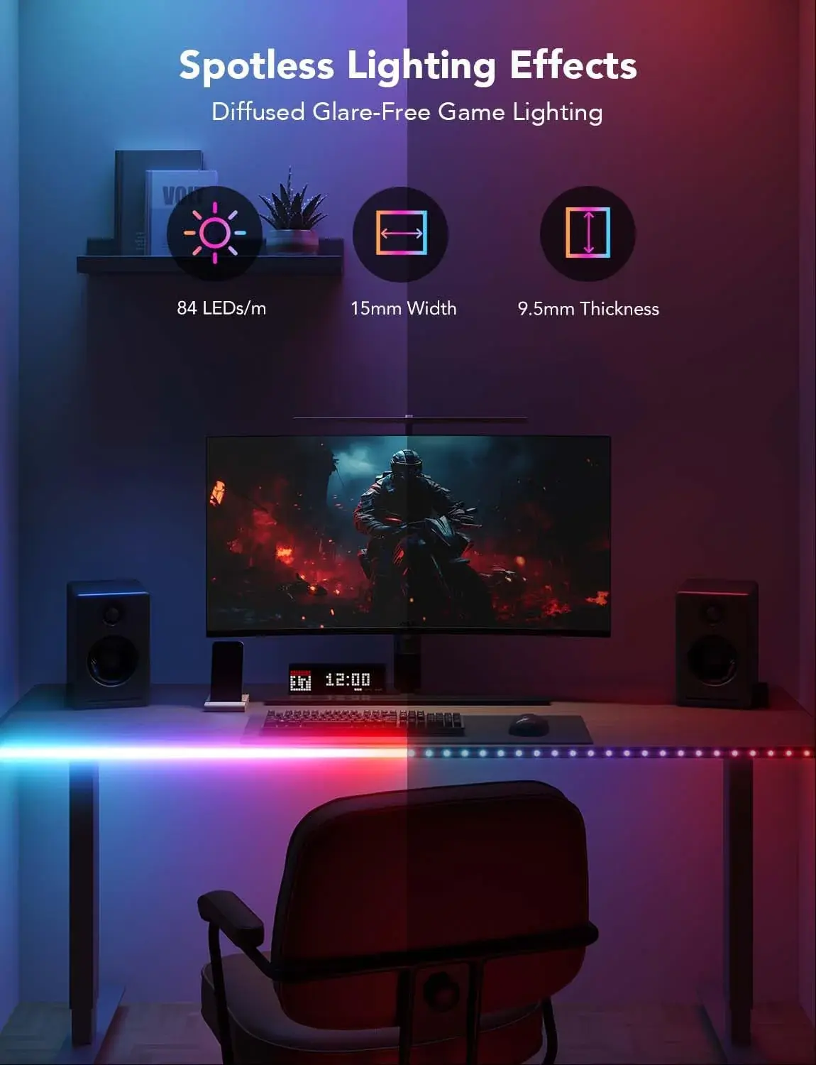 Govee H61C3 Neon Gaming Table Light - 3M  for sale in Emirates from Games2all