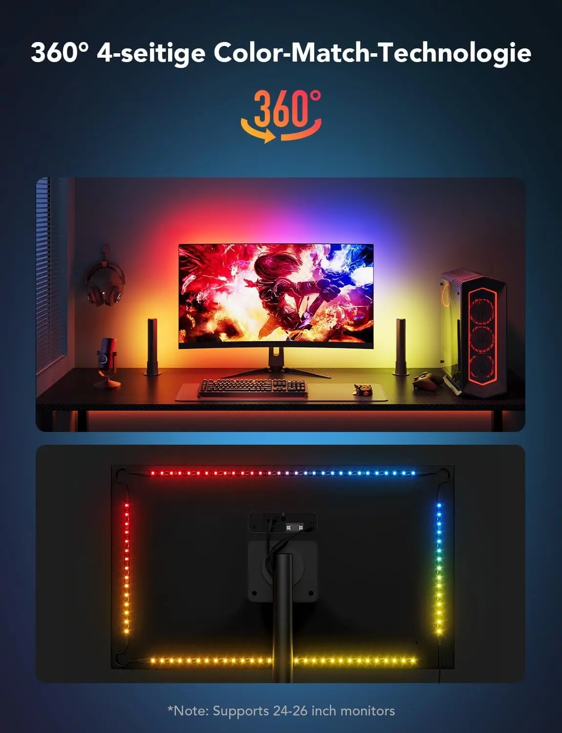 Govee H6608 PC monitor back Light & Light Bar - 27-34 inches  for sale in Emirates from Games2all