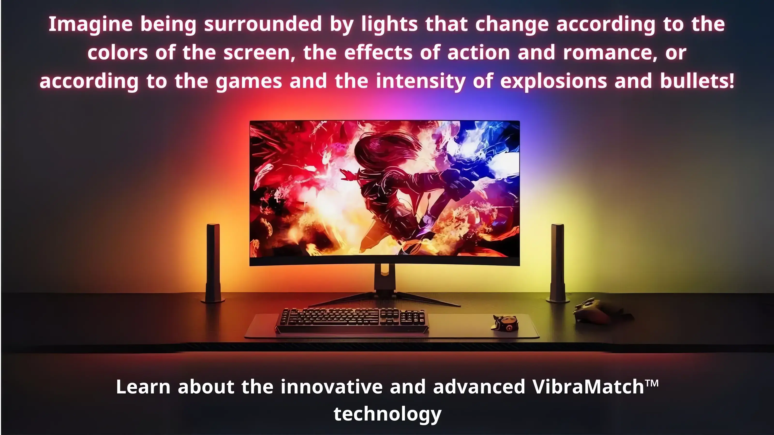 Govee H6608 PC monitor back Light & Light Bar - 27-34 inches  for sale in Emirates from Games2all