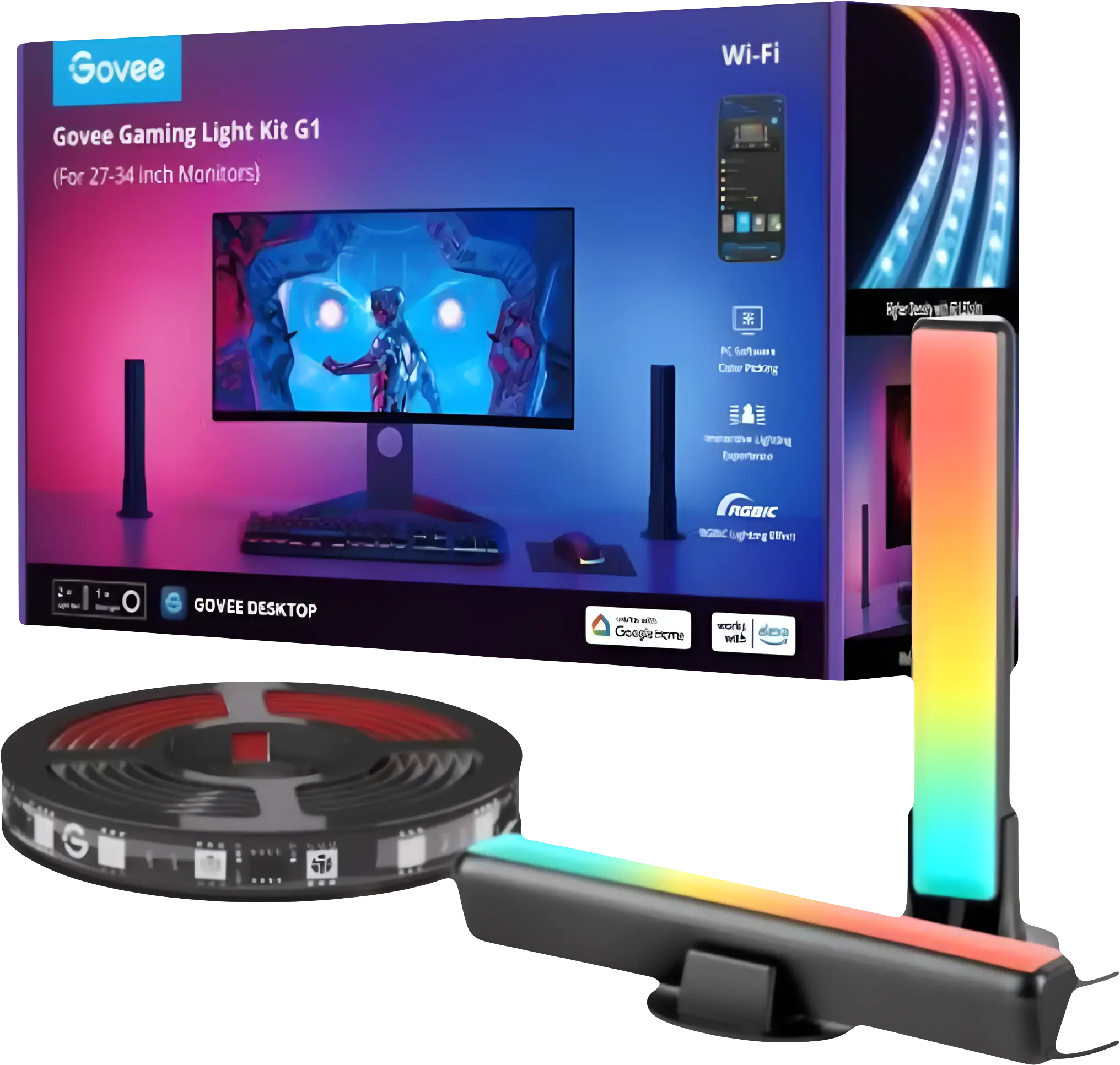 Govee H6608 PC monitor back Light & Light Bar - 27-34 inches  for sale in Emirates from Games2all