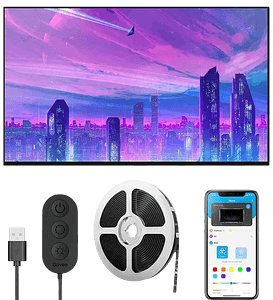 اضاءة LED خلفية للتلفزيون من جوفي - 3متر