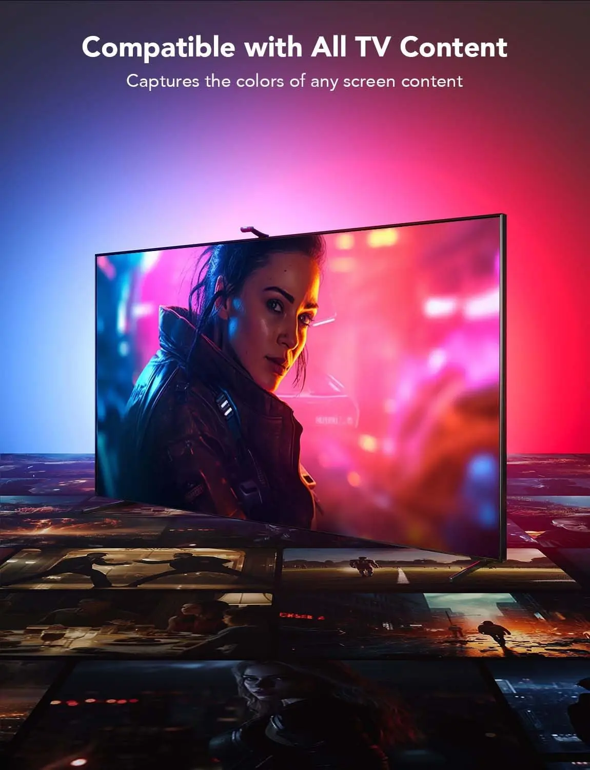 Govee H605C212 Envisual TV Backlight T2 with Dual Cameras - 75:85 inch  for sale in Emirates from Games2all