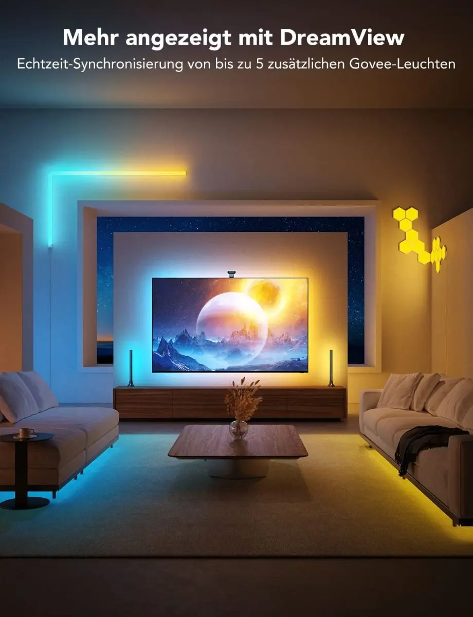 Govee H605C212 Envisual TV Backlight T2 with Dual Cameras - 75:85 inch  for sale in Emirates from Games2all