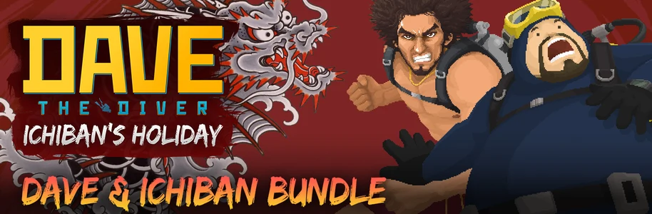 Dave the Diver: Ichiban’s Holiday DAVE & ICHIBAN BUNDLE -  for sale in Emirates from Games2all