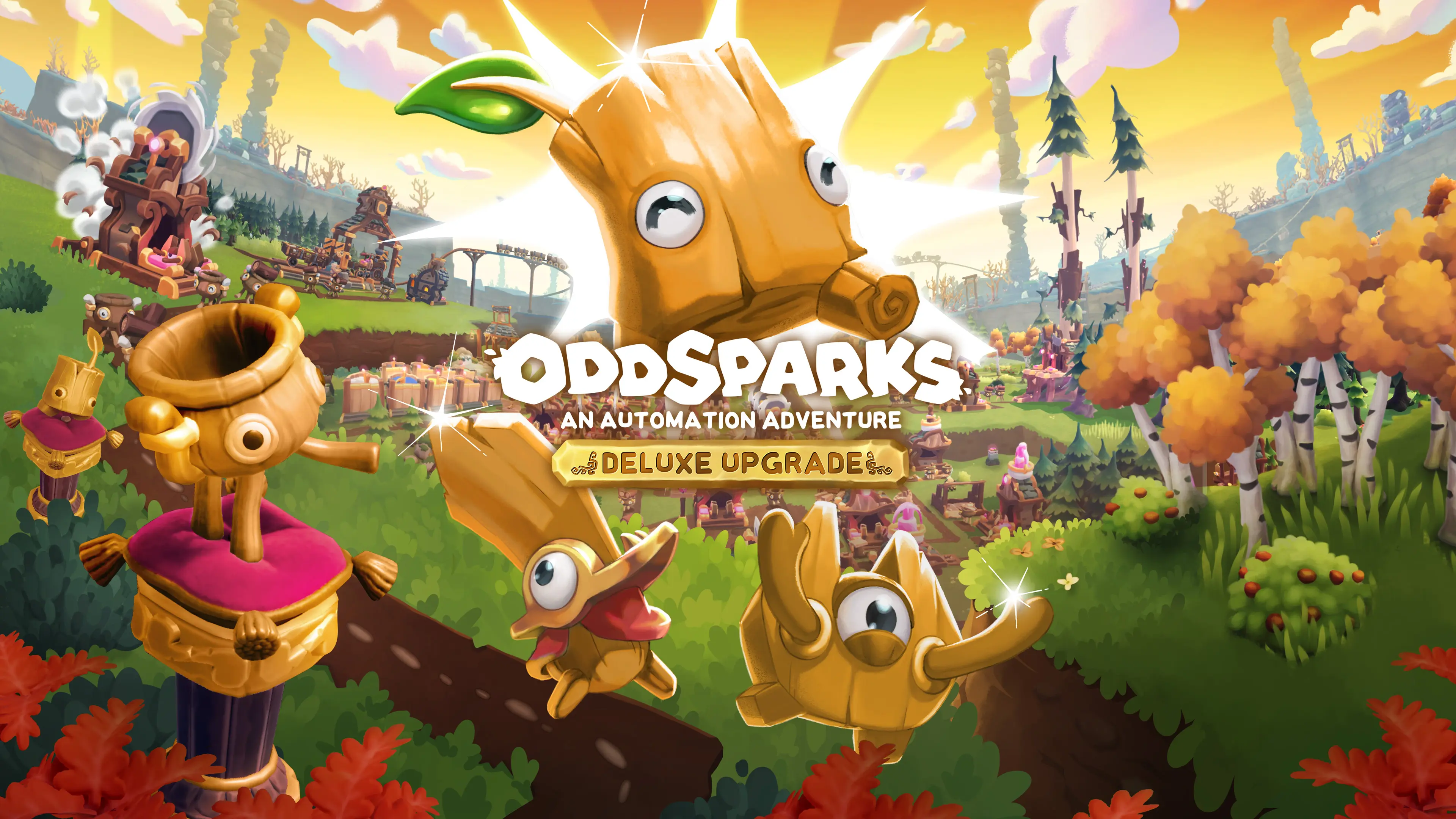 Oddsparks: An Automation Adventure – Deluxe Upgrade  for sale in Emirates from Games2all