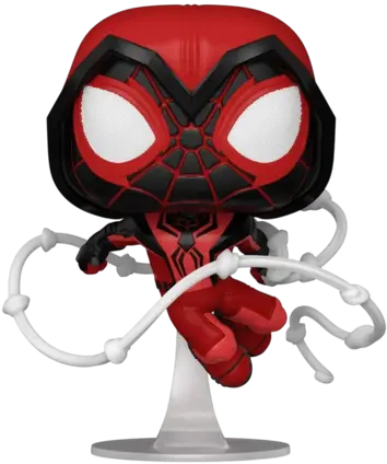 Funko Pop! Marvel - Spider-Man 2 - Miles Morales in Crimson Cowl Suit