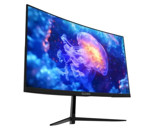Sades NC-Pelagia SSC-CJ04F24B, FHD - HDMI 200Hz Curved Gaming Monitor  - Black
