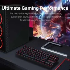 Redragon K552 Kumara Mechanical Gaming Keyboard - Red Switches  for sale in Emirates from Games2all