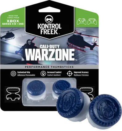 Kontrol Freek Call of Duty WARZONE Performance Thumbsticks  for XBOX - Blue