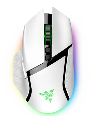 Razer Basilisk V3 Pro RGB wireless Gaming Mouse - White