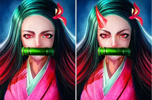 Demon Slayer - Nezuko Kamado  3D Poster   for sale in Emirates from Games2all