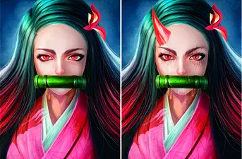 Demon Slayer - Nezuko Kamado  3D Poster   for sale in Emirates from Games2all