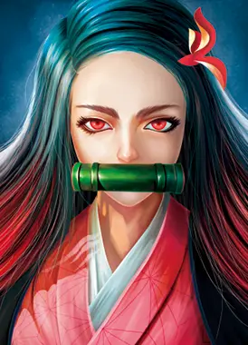 Demon Slayer - Nezuko Kamado  3D Poster   for sale in Emirates from Games2all