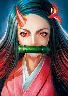 Demon Slayer - Nezuko Kamado  3D Poster   for sale in Emirates from Games2all
