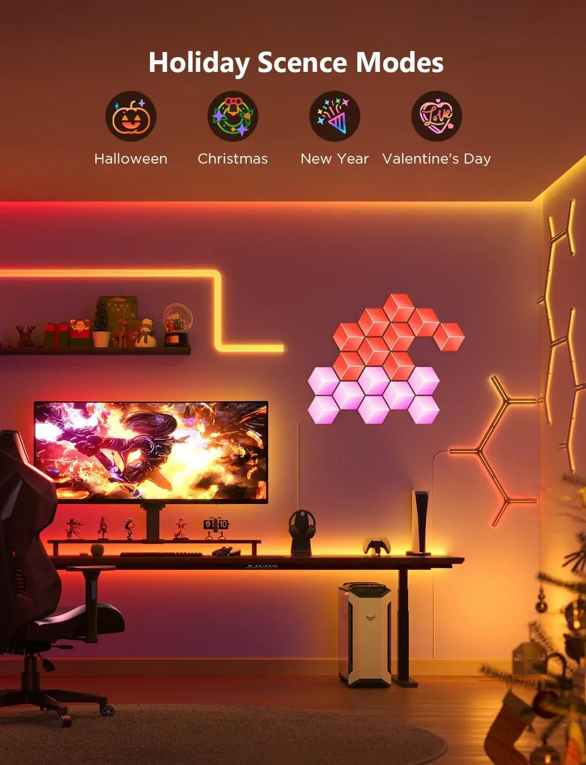 Govee H6062 Glide RGBIC Smart Wall Light  for sale in Emirates from Games2all
