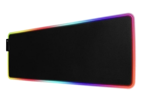  ماوس باد ملون أر جي بي 40*90 سم - أسود