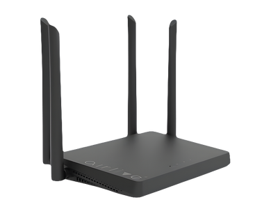 ايرلايف راوتر W6 184QAX واي فاي 6 بسرعة 1800 ميجابت - أسود