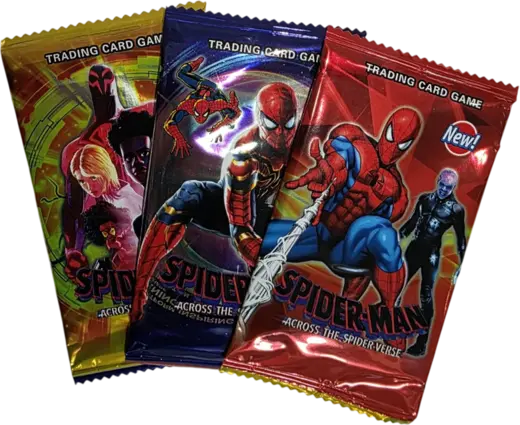 Spider-Man Marvel Trading Card - Random Pack - 8 Cards 