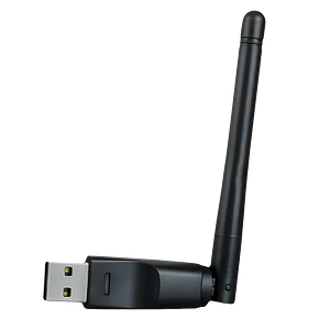 ايرلايف محول USB لاسلكي نانو N15A بسرعة 150 ميجابت في الثانية - أسود