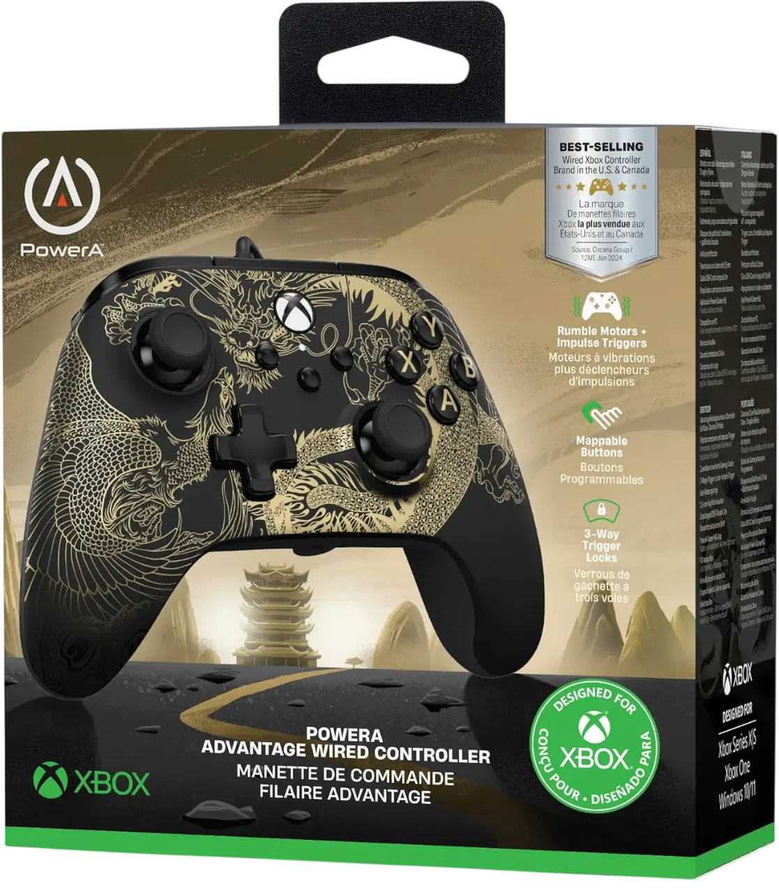 PowerA Advantage Wired Controller Dragon & Phoenix for Xbox Series X|S  for sale in Emirates from Games2all