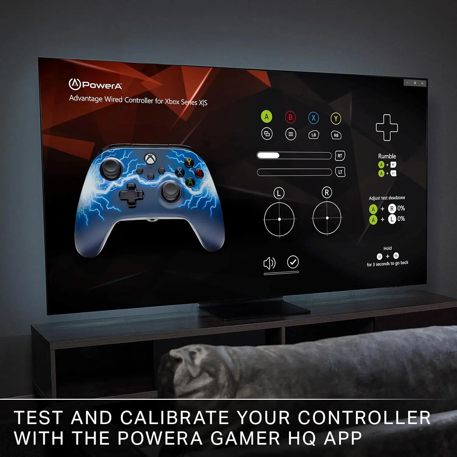 PowerA Advantage Wired Controller Arc Lightning for Xbox Series X|S  for sale in Emirates from Games2all