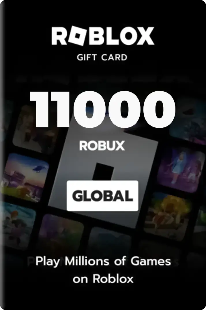 روبلكس كارد 11000 عالمي  للبيع في ألإمارات من خلال Games2all